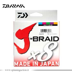 Daiwa J-Braid X8 300mt Multicolor 